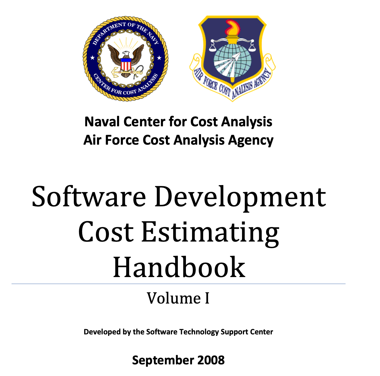 Software Development Cost Estimating Handbook SE Goldmine